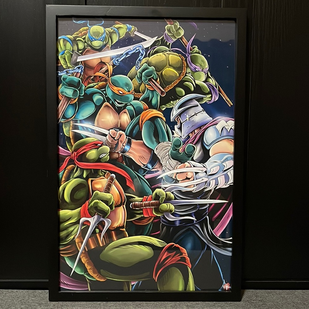 Teenage Mutant Ninja Turtles Vs. Shredder Poster